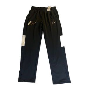 Nike Purdue Men's Boilermakers Basketball Rivalry Warmup Pants Navy Blue Size L